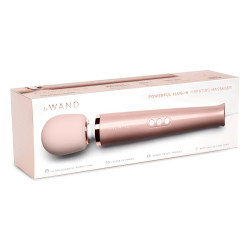 le WAND Wand Powerful Plug-In 34cm - Tête 62mm Rose Gold